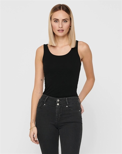 Live Love Long Tank Top - Only